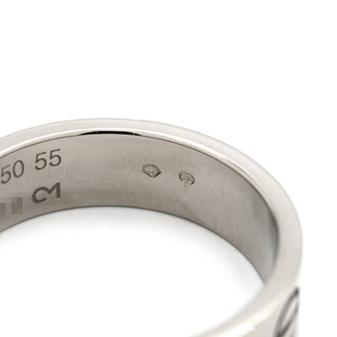 カルティエ Cartier ラブリング クラシックモデル ホワイトゴールド K18WG #55 リング 指輪 LOVE Ring K18WG Au750 18K 14.5号