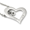 ピアジェ PIAGET ライムライト ハートネックレス ダイヤ ホワイトゴールド K18WG ダイヤモンド ネックレス PIAGET 750 K18WG ハート センターダイヤ1粒