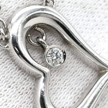 ピアジェ PIAGET ライムライト ハートネックレス ダイヤ ホワイトゴールド K18WG ダイヤモンド ネックレス PIAGET 750 K18WG ハート センターダイヤ1粒