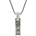 ティファニー Tiffany & Co アトラス ペンダント ダイヤモンド ホワイトゴールド K18WG ダイヤモンド ネックレス 18K 750 Ag750 ローマ数字