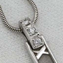 ティファニー Tiffany & Co アトラス ペンダント ダイヤモンド ホワイトゴールド K18WG ダイヤモンド ネックレス 18K 750 Ag750 ローマ数字