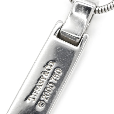 ティファニー Tiffany & Co アトラス ペンダント ダイヤモンド ホワイトゴールド K18WG ダイヤモンド ネックレス 18K 750 Ag750 ローマ数字