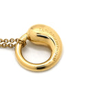 ティファニー Tiffany & Co エターナル サークル イエローゴールド K18YG ネックレス T&Co. Au750 18K 18金 YG エルサ・ペレッティ