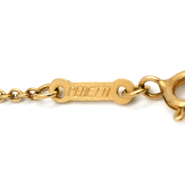 ティファニー Tiffany & Co エターナル サークル イエローゴールド K18YG ネックレス T&Co. Au750 18K 18金 YG エルサ・ペレッティ