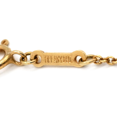 ティファニー Tiffany & Co エターナル サークル イエローゴールド K18YG ネックレス T&Co. Au750 18K 18金 YG エルサ・ペレッティ