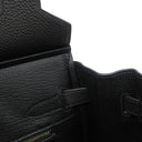 エルメス HERMES バーキン30 ブラック トゴ ハンドバッグ ゴールド金具 黒