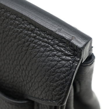 エルメス HERMES バーキン30 ブラック トゴ ハンドバッグ ゴールド金具 黒