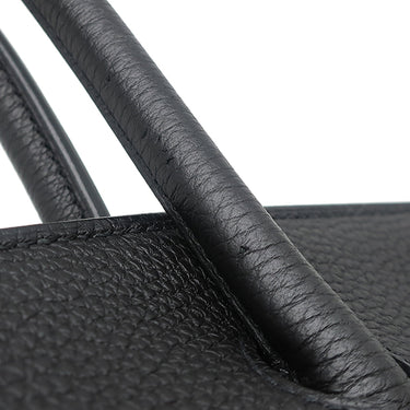 エルメス HERMES バーキン30 ブラック トゴ ハンドバッグ ゴールド金具 黒