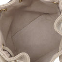 ルイヴィトン LOUIS VUITTON ナノ ノエ M46291 ベージュ モノグラムアンプラント バイカラーモノグラムアンプラント 2WAYバッグ ゴールド金具 ショルダー