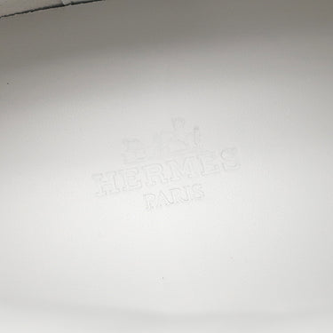 エルメス HERMES バウンシング H252886ZH90405 白 レザー ヴォーピケ シェーヴルヴェロア #41 スニーカー Hロゴ タータンモチーフ