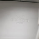 エルメス HERMES ジェット ナッパ H242923ZH90400 白 レザー トワルテクニック シェーヴルヴェロア #40 スニーカー 新品 未使用 Hロゴ