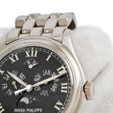 腕時計 パテックフィリップ PATEK PHILIPPE コンプリケーション 年次カレンダー ムーンフェイズ 5036/1G-013 自動巻き メンズ OH済 K18WG無垢