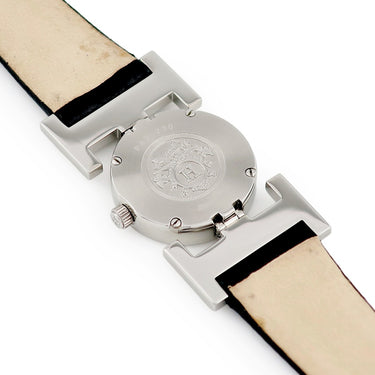 腕時計 エルメス HERMES パプリカ PA2.230 クオーツ レディース 純正ダイヤ シェル ホワイト ツートーン H型ラグ