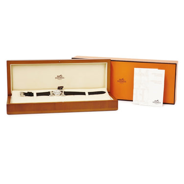 腕時計 エルメス HERMES パプリカ PA2.230 クオーツ レディース 純正ダイヤ シェル ホワイト ツートーン H型ラグ