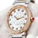 腕時計 ブルガリ BVLGARI ブルガリブルガリ LISAモデル 104115/BBP33SG クオーツ レディース 純正ダイヤ K18PG×SS コンビ シェル 限定