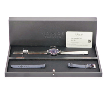 腕時計 ノモス NOMOS アホイ ネオマティック アトランティック 567 自動巻き メンズ スモールセコンド アラビア バー