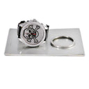 腕時計 ジェイコブ JACOB&CO 5タイムゾーン 47mm スカル JC-SKULLD クオーツ メンズ 純正全面ダイヤ 骸骨 ドクロ GMT