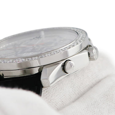 腕時計 ジェイコブ JACOB&CO 5タイムゾーン 47mm スカル JC-SKULLD クオーツ メンズ 純正全面ダイヤ 骸骨 ドクロ GMT