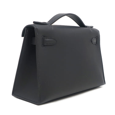 エルメス HERMES ポシェットケリー ミニ ブラック スイフト ハンドバッグ ゴールド金具 新品 未使用 黒 2025年製