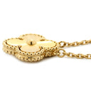 ヴァンクリーフアーペル Van Cleef & Arpels ヴィンテージ アルハンブラ VCARP4KL00 イエローゴールド K18YG ネックレス Au750 18K ギヨシェ