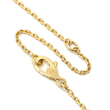 ヴァンクリーフアーペル Van Cleef & Arpels ヴィンテージ アルハンブラ VCARP4KL00 イエローゴールド K18YG ネックレス Au750 18K ギヨシェ
