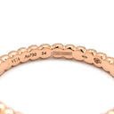 ヴァンクリーフアーペル Van Cleef & Arpels ペルレ ゴールドパール スモール VCARPJMG00 ピンクゴールド K18PG #54(JP14) リング 指輪 750PG 18金 13.5号