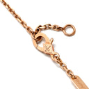 ヴァンクリーフアーペル Van Cleef & Arpels ラッキースプリング オープンウィング レディバグ VCARP7R100 ローズゴールド K18PG オニキス カーネリアン ブレスレット オニキス カーネリアン