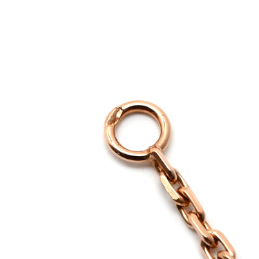 ヴァンクリーフアーペル Van Cleef & Arpels ラッキースプリング オープンウィング レディバグ VCARP7R100 ローズゴールド K18PG オニキス カーネリアン ブレスレット オニキス カーネリアン