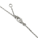 ヴァンクリーフアーペル Van Cleef & Arpels ロータス ダイヤ ミニ VCARP1AB00 ホワイトゴールド K18WG ダイヤモンド ブレスレット 750 18K フラワーモチーフ