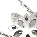 ヴァンクリーフアーペル Van Cleef & Arpels ロータス ダイヤ ミニ VCARP1AB00 ホワイトゴールド K18WG ダイヤモンド ブレスレット 750 18K フラワーモチーフ