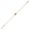 ヴァンクリーフアーペル Van Cleef & Arpels スウィート アルハンブラ VCARO8DC00 ローズゴールド K18RG ブレスレット Au750 18K RG テクスチャード加工