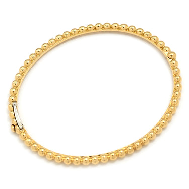 ヴァンクリーフアーペル Van Cleef & Arpels ゴールドパール ミディアムモデル VCARO7TC00 イエローゴールド K18YG 14038 ブレスレット Au750 YG 18K