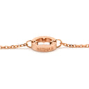 ブルガリ BVLGARI フィオレヴァー ピンクゴールド K18PG ダイヤモンド ネックレス Au750 K18PG パヴェ ダイヤ フラワーモチーフ オープンワーク