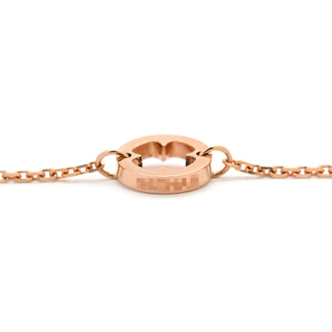 ブルガリ BVLGARI フィオレヴァー ピンクゴールド K18PG ダイヤモンド ネックレス Au750 K18PG パヴェ ダイヤ フラワーモチーフ オープンワーク