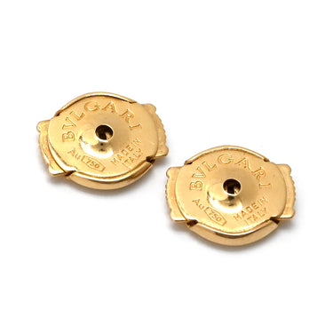 ブルガリ BVLGARI B-zero1 ビーゼロワン イエローゴールド K18YG ピアス BVLGARI K18YG Au750 18K 18金 3バンド フープピアス