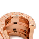 ブルガリ BVLGARI B-zero1 ビーゼロワン ピンクゴールド K18PG ピアス 750 18K 750 PG フープピアス