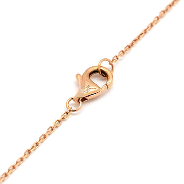 カルティエ Cartier アミュレット ドゥ カルティエ ピンクゴールド×ブラック K18PG ダイヤモンド オニキス ネックレス PG Au750 18K 18金 ダイヤ オニキス タリスマン