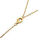 カルティエ Cartier アミュレット ドゥ カルティエ XS ホワイト×イエローゴールド K18YG ダイヤモンド ホワイトマザーオブパール ネックレス 1Pダイヤ 750 ホワイトシェル ラウンド