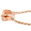 カルティエ Cartier ベビーラブ B7212300 ピンクゴールド K18PG ネックレス Cartier ペンダント PG Au750 18K インターロッキング サークル