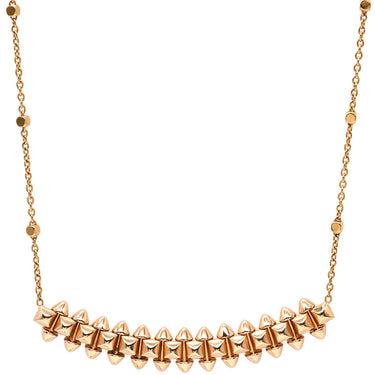 カルティエ Cartier クラッシュ ドゥ カルティエ SM B7224744 ピンクゴールド K18PG ネックレス K18PG Au750 18K 18金 スモールモデル