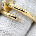 カルティエ Cartier ジュストアンクル クラシックモデル イエローゴールド K18YG ダイヤモンド #51(JP11) リング 指輪 750 18K JUSTE UN CLOU ダイヤ 11号