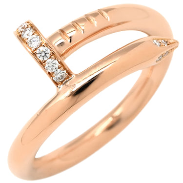 カルティエ Cartier ジュストアンクル ダイヤ B4094800 ピンクゴールド K18PG ダイヤモンド #50(JP10) リング 指輪 750 18K PG JUSTE UN CLOU 10号