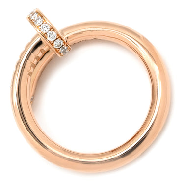 カルティエ Cartier ジュストアンクル ダイヤ B4094800 ピンクゴールド K18PG ダイヤモンド #50(JP10) リング 指輪 750 18K PG JUSTE UN CLOU 10号