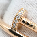 カルティエ Cartier ジュストアンクル ダイヤ B4094800 ピンクゴールド K18PG ダイヤモンド #50(JP10) リング 指輪 750 18K PG JUSTE UN CLOU 10号