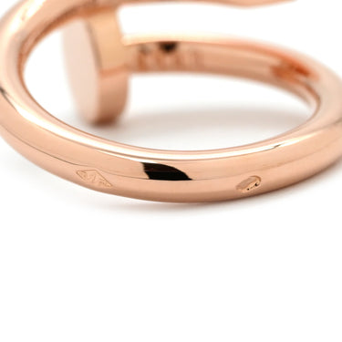 カルティエ Cartier ジュストアンクル ピンクゴールド K18PG #51(JP11) リング 指輪 18K 750 JUSTE UN CLOU 11号