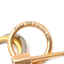 カルティエ Cartier トリニティ ダイヤ ホワイトゴールドXイエローゴールドXピンクゴールド K18YG K18PG K18WG ダイヤモンド GP(キャッチ片方) ピアス 1Pダイヤ 3連 18K 750 YG PG WG キャッチ片方他社品