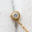 カルティエ Cartier アミュレット ドゥ カルティエ ピンクゴールド×ピンク K18PG ダイヤモンド ピンクオパール ピアス K18PG Au750 18K 18金 ピンクオパール ダイヤ タリスマン