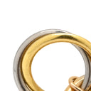 カルティエ Cartier トリニティ ダイヤ B8301462 ホワイトゴールド×イエローゴールド×ピンクゴールド K18YG K18PG K18WG ダイヤモンド ピアス 1P 1石 1粒 ダイヤ 3連 Au750 18K 18金 3カラー