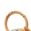 カルティエ Cartier トリニティ ダイヤ B8301462 ホワイトゴールド×イエローゴールド×ピンクゴールド K18YG K18PG K18WG ダイヤモンド ピアス 1P 1石 1粒 ダイヤ 3連 Au750 18K 18金 3カラー