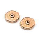 カルティエ Cartier トリニティ ダイヤ B8301462 ホワイトゴールド×イエローゴールド×ピンクゴールド K18YG K18PG K18WG ダイヤモンド ピアス 1P 1石 1粒 ダイヤ 3連 Au750 18K 18金 3カラー